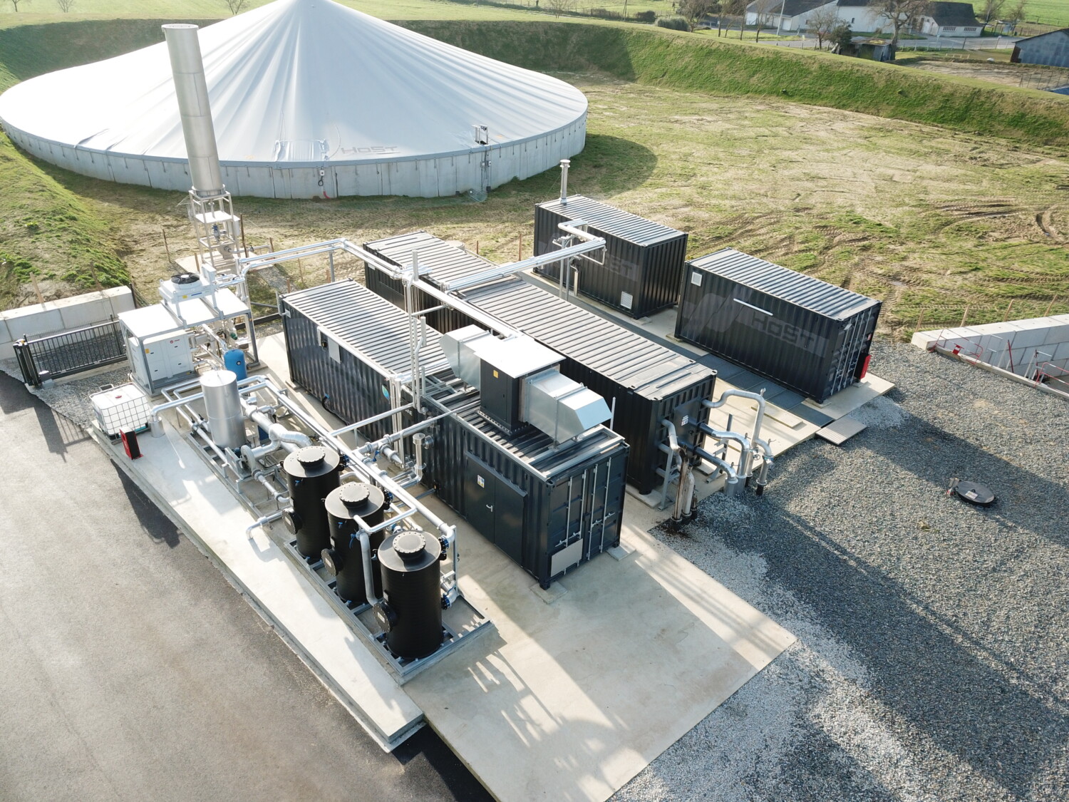 Biogas Upgrading as a Service